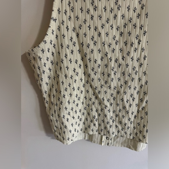 cleo & wolf floral cropped tank top size XL - Picture 7 of 9